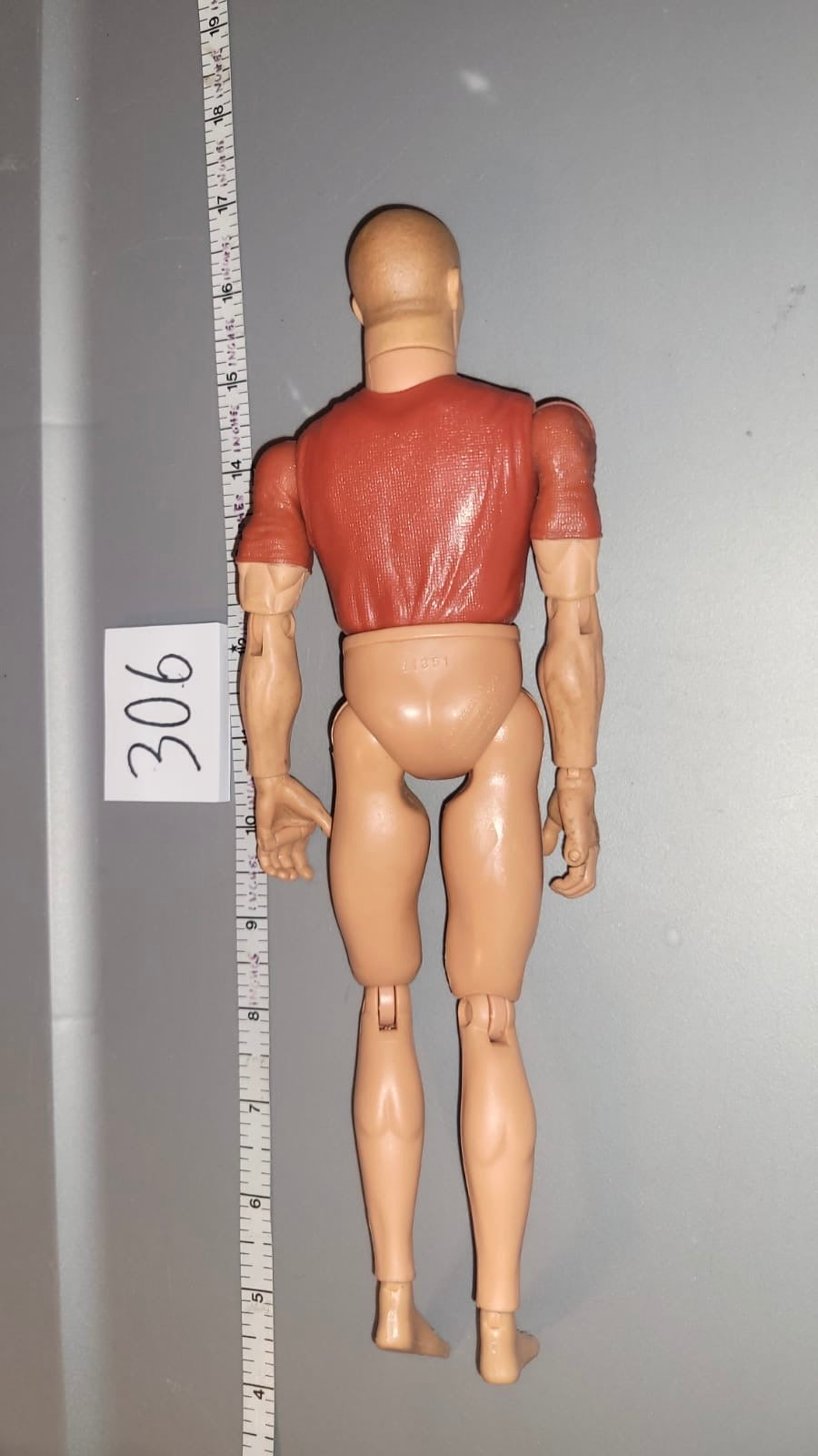 1/6 Scale Nude GI Joe Figure