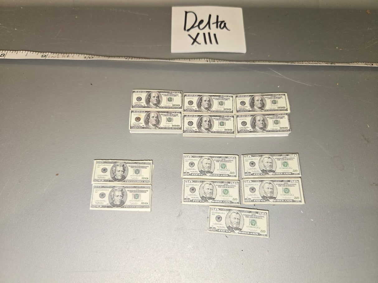 1:6 Scale Modern Era Money Stack Lot