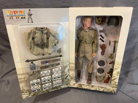 1/6 Scale WWII US Army Infantry NCO Sergeant Bobby Dalton Lorraine Campaign 1944 - NIB Dragon