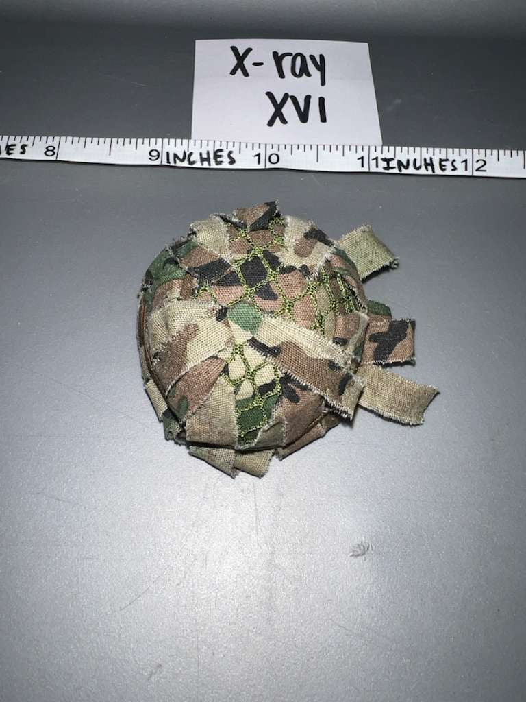 1:6 Scale Modern Era Woodland Helmet - Soldier Story 82nd Airborne Paratrooper