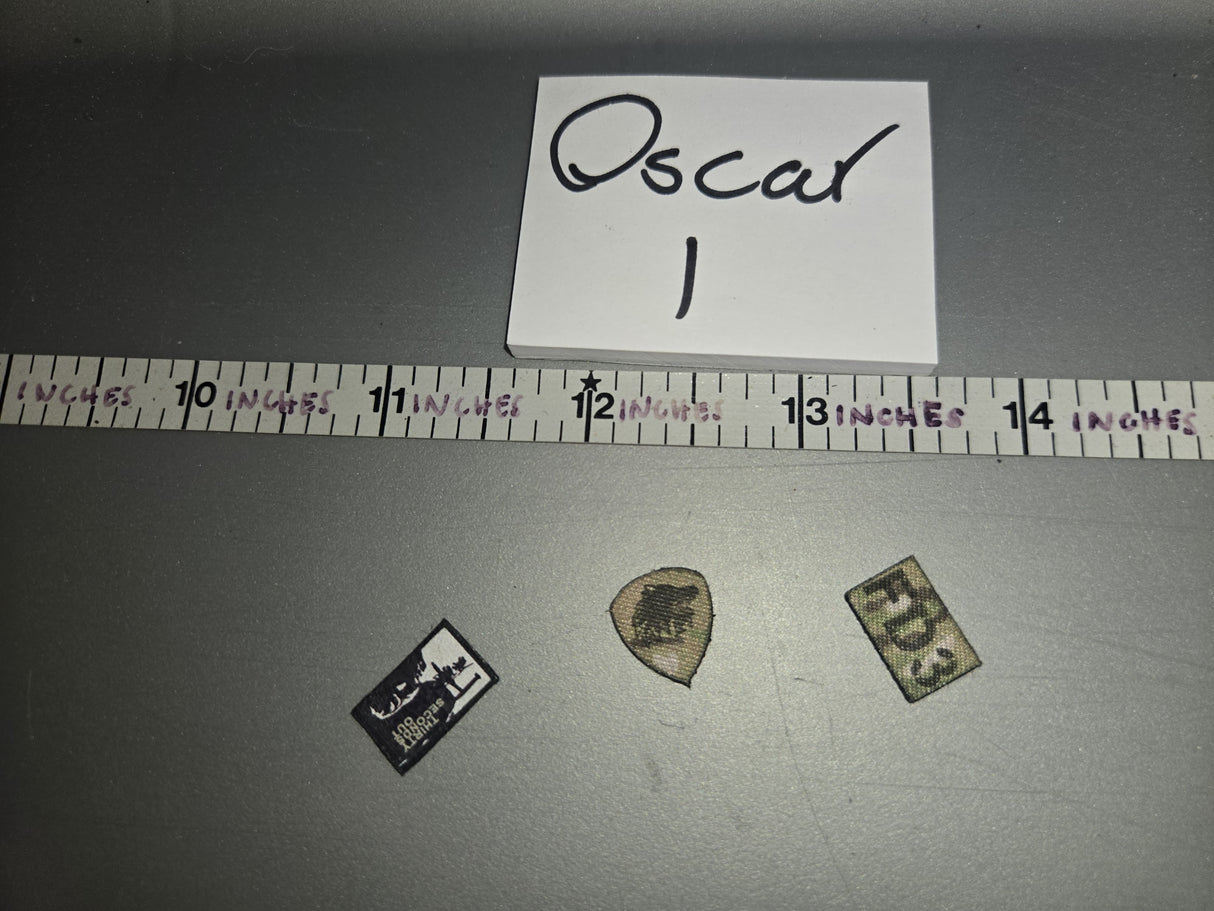 1/6 Scale Modern Patch Lot
