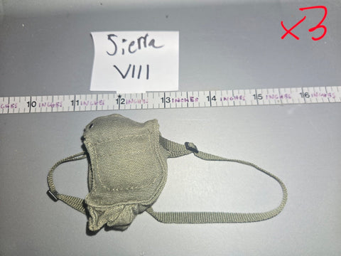 1/6 Scale Vietnam Era US Gas Mask Bag