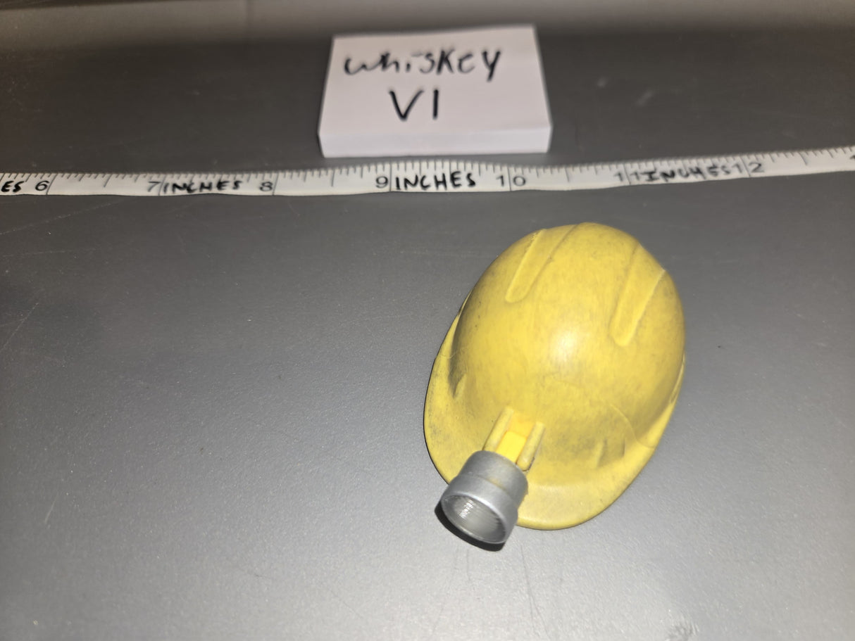 1/6 Scale Modern Era Construction Miners Hard Hat Helmet - Ghostbusters