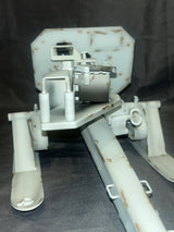 1/6 Scale WWII German Winter Camouflage Puppchen Antitank Gun with Ski Carriage