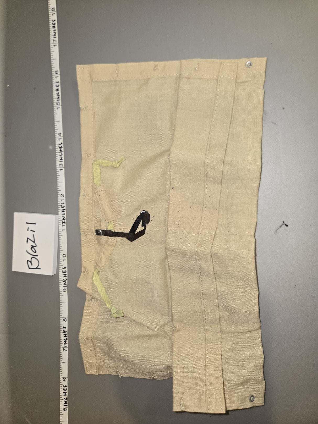 1:6 Scale World War One French Rain Cape
