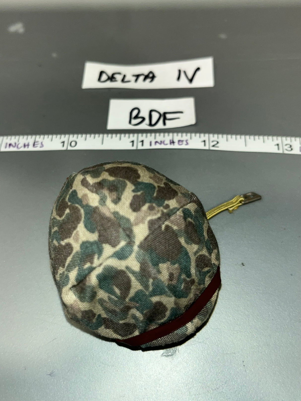 1/6 Scale WWII US Helmet -  Marine - BDF