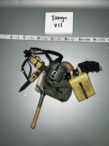 1/6 Scale WWII German Field Gear Lot