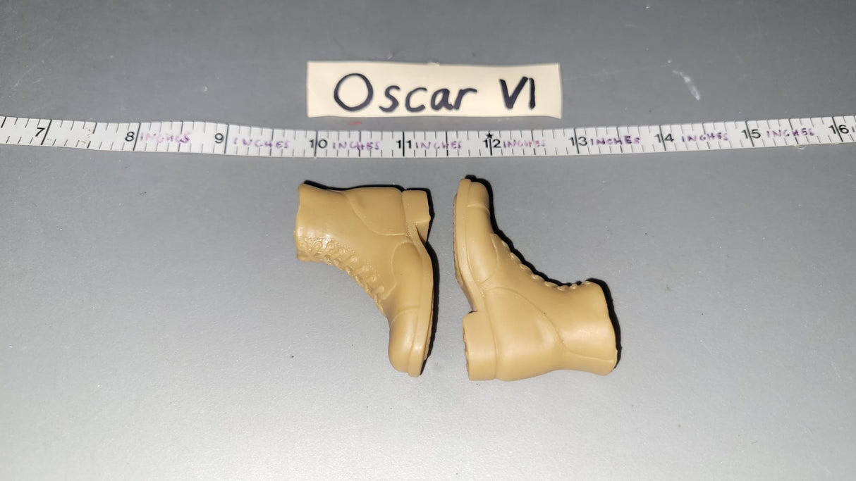 1/6 Scale WWII US Boondocker Boots
