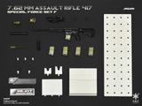 1/6 Scale Modern Era ASSAULT RIFLE 417 Weapons Set - NIB Easy and Simple Set F - LMSVII