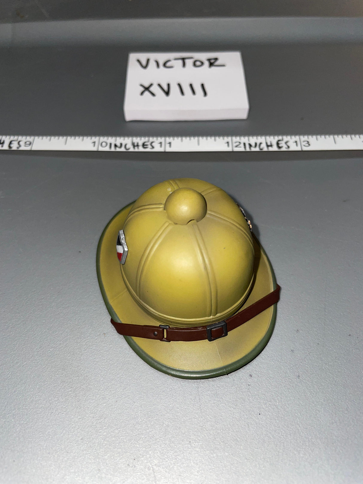 1/6 Scale WWII German Afrika Korps Pith Helmet -