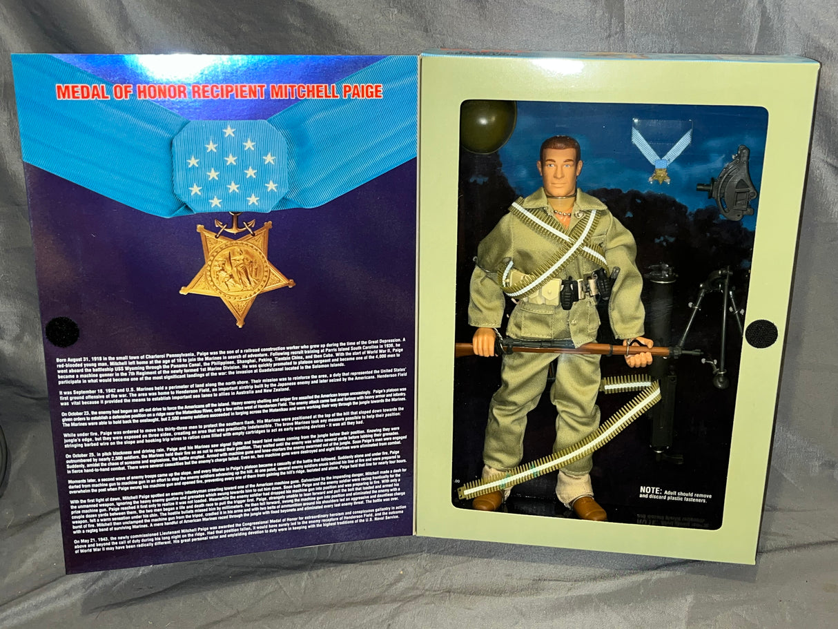 1/6 Scale WWII US Mitchell Paige Medal of Honor Figure - GI Joe - NIB
