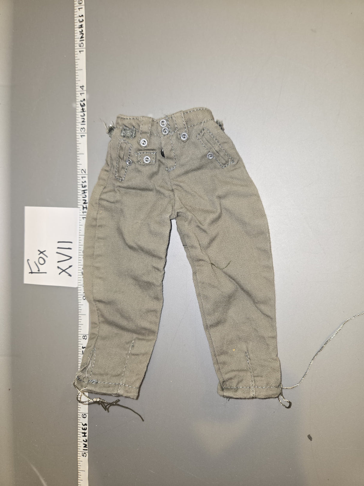 1/6 Scale WWII German Grey Pants