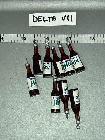 1/6 Scale Modern Era Beer Bottle Lot - Diorama