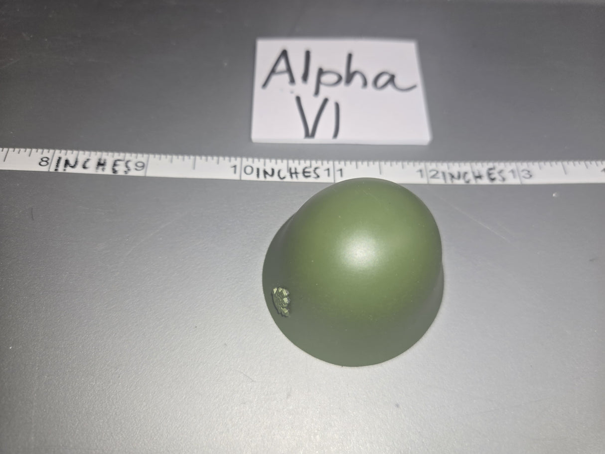 1/6 Scale WWII Japanese Helmet - Metal - QORange