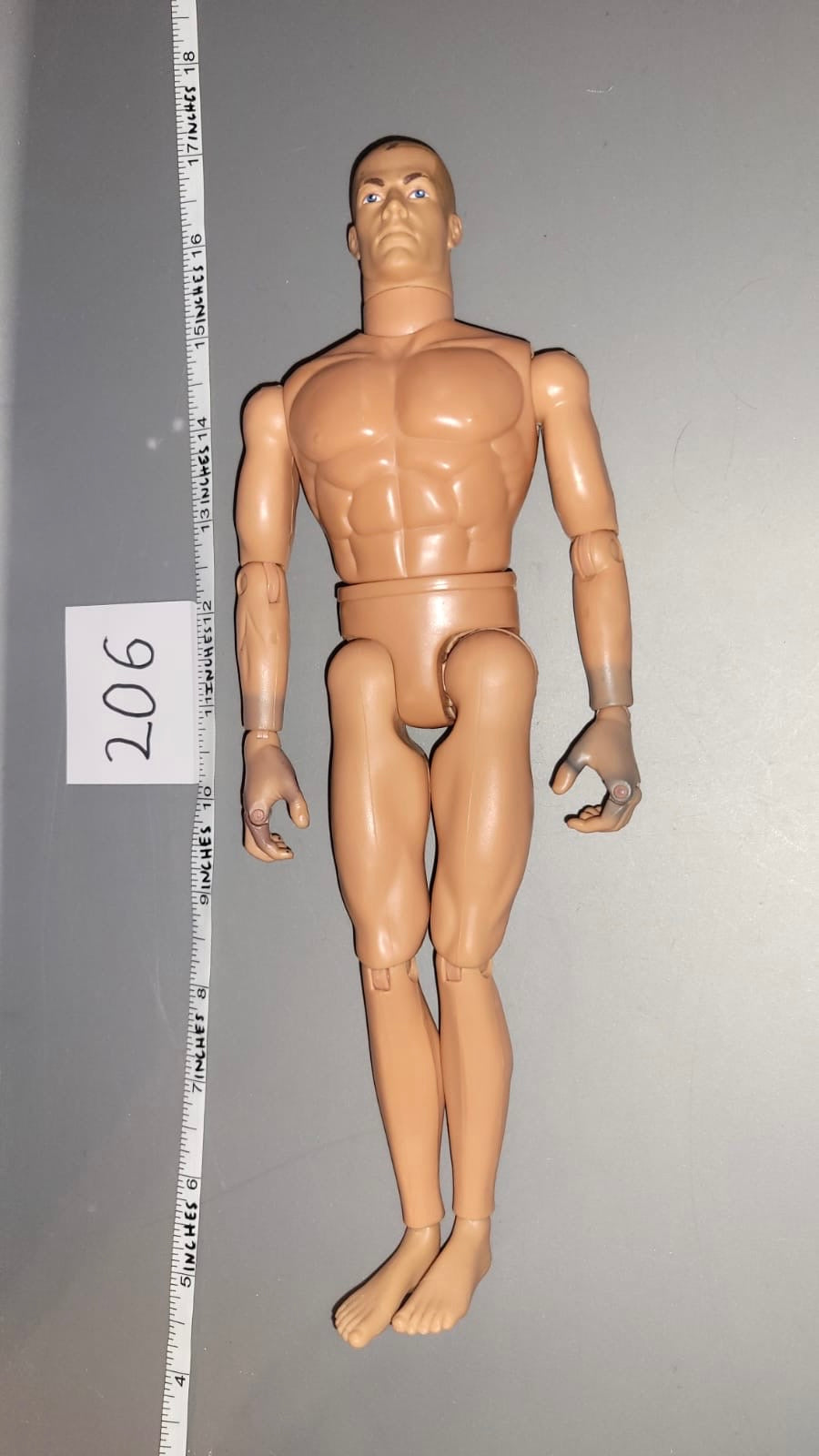 1/6 Scale Nude GI Joe Figure