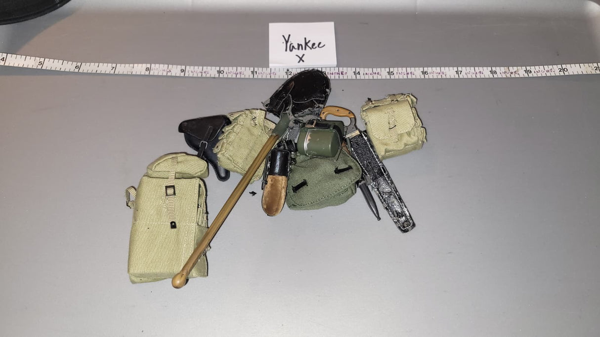 1/6 Scale WWII German Engineer Field Gear Lot
