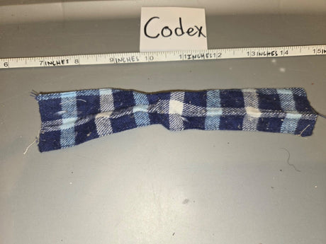 1/6 Scale Western Era Plaid Bow Tie - Codex