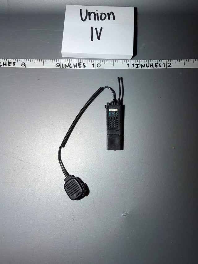 1/6 Scale Modern Era Police Radio with Speaker Mic - Union IV