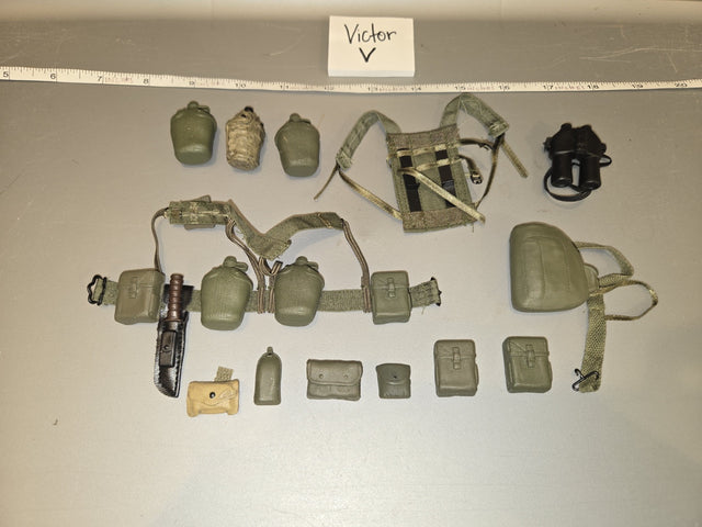1/6 Scale Vietnam Era US Web Gear Lot - Victor V
