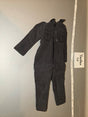 1/6 Scale Modern Era Black Coveralls Jumpsuit - Yankee IV