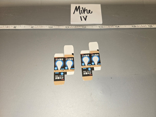 1/12 Scale Modern Japanese LED Light Bulb Box Set - Mike IV