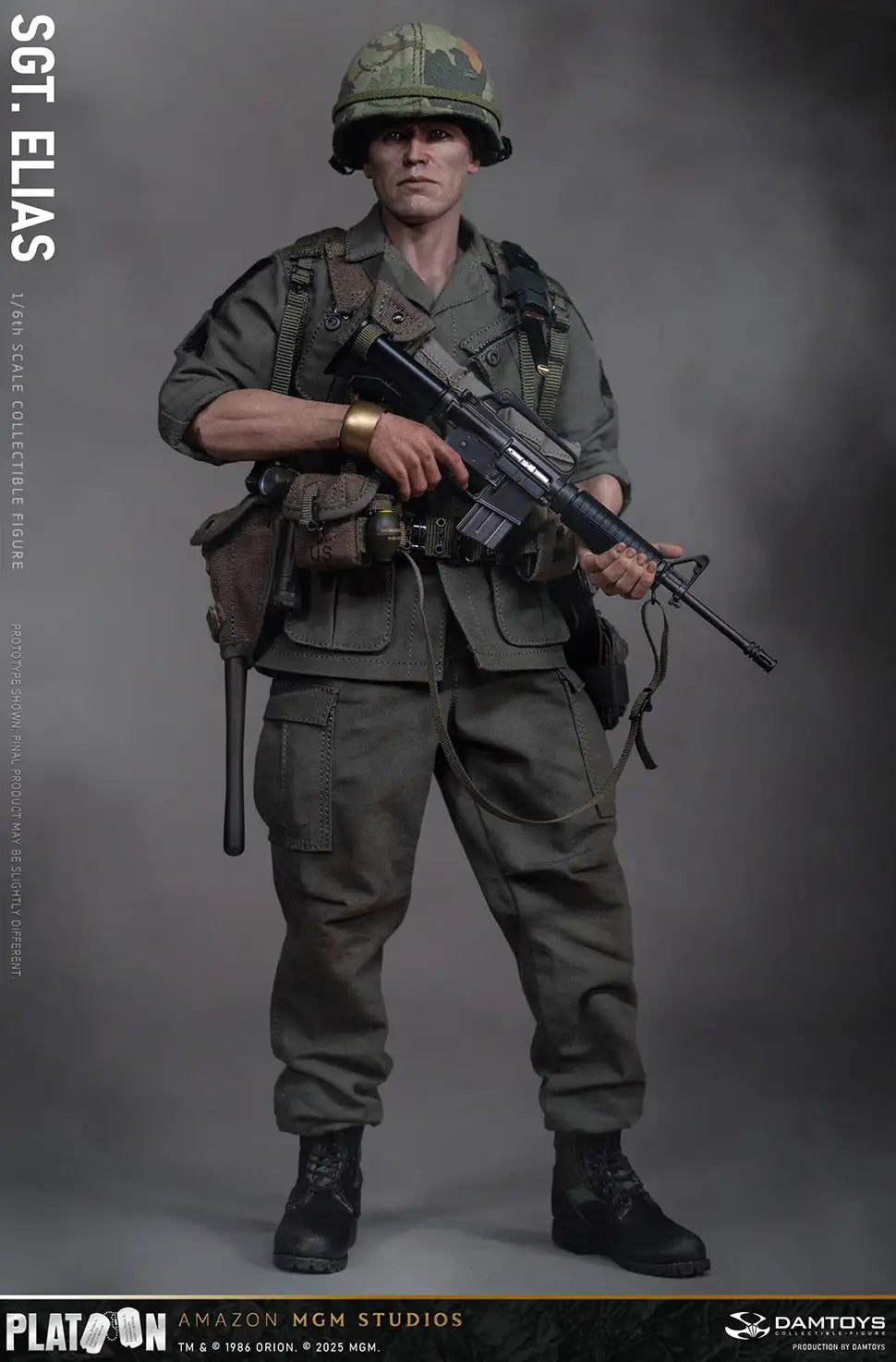 *Preorder* 1/6 Field Platoon Vietnam War U.S. Army Sergeant Elias DMS047 - DAMTOYS