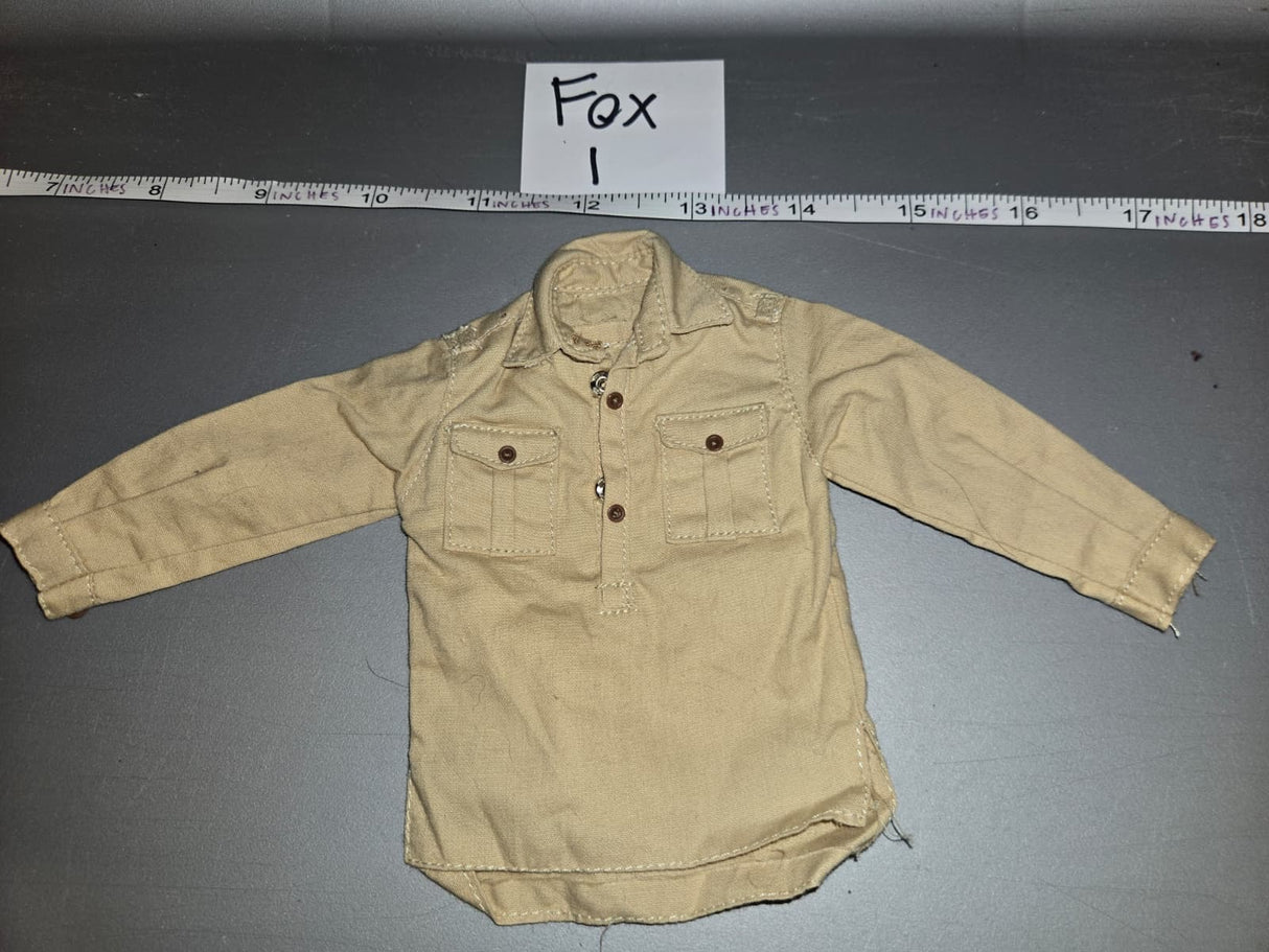 1/6 WWII German Tropical Work Shirt