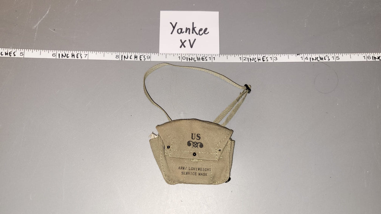 1/6 Scale WWII US Cloth Gas Mask Bag