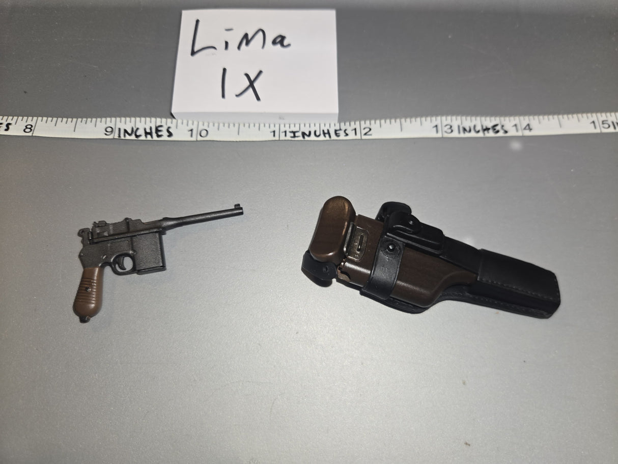 1/6 Scale WWII German Broom Handle Pistol