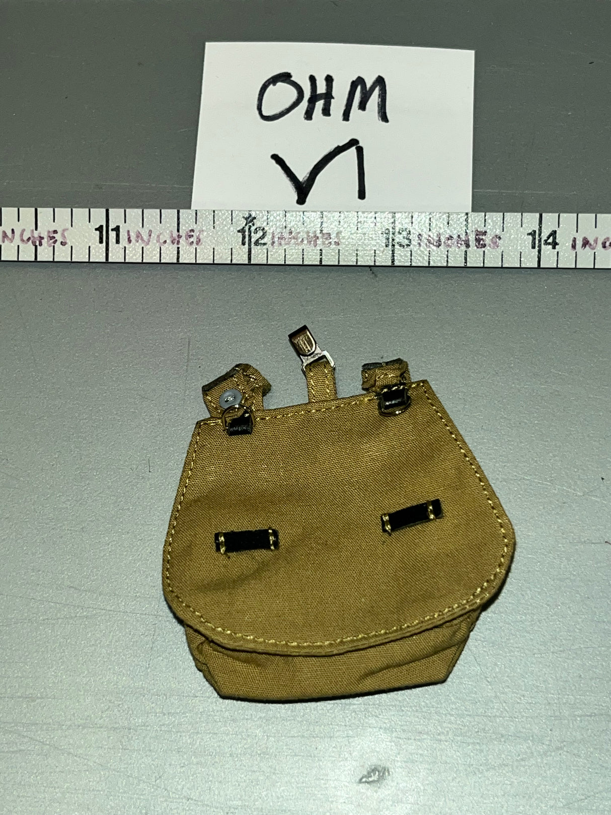 1/6 Scale WWII German Bread Bag - UJINDOU Battalion 600 Fallschirmjager