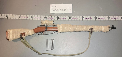 1/6 Scale WWII Russian Sniper Rifle - Wood Metal Mosin Nagant  - DID