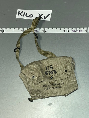 1/6 Scale WWII US Cloth Gas Mask Bag