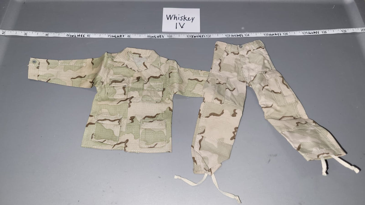 1:6 Scale Modern Era Desert BDU Uniform - Rip Stop