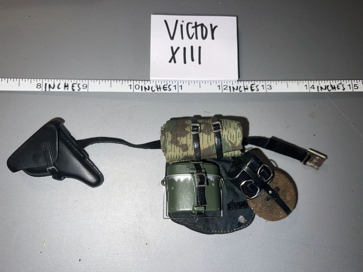 1/6 Scale WWII German Field Gear Lot