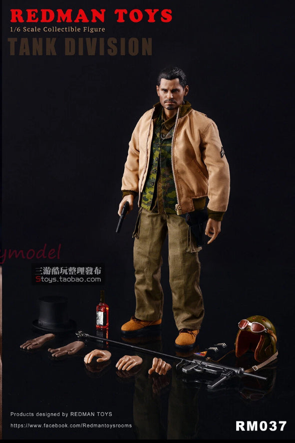 1/6 Scale WWII US Tanker Gordo Fury - NIB Redman