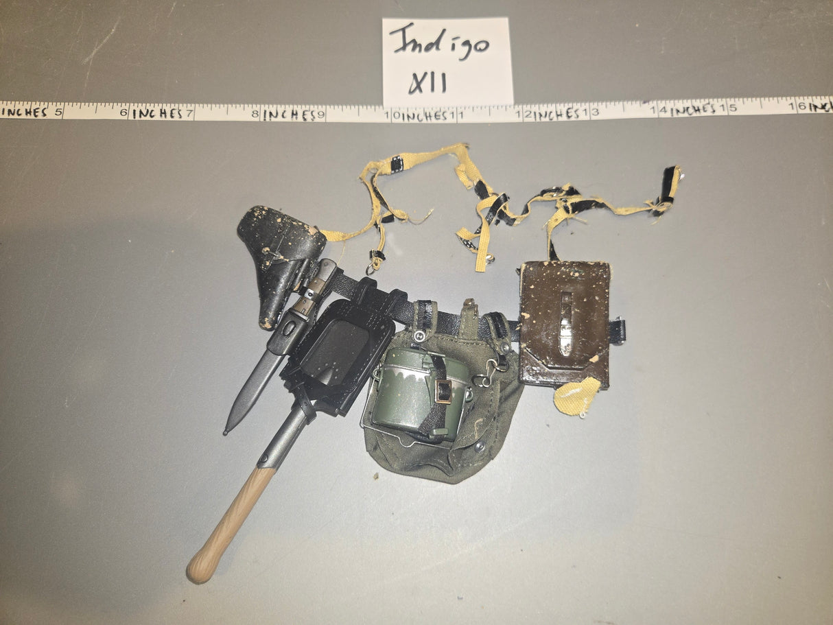 1/6 Scale WWII German Field Gear Lot