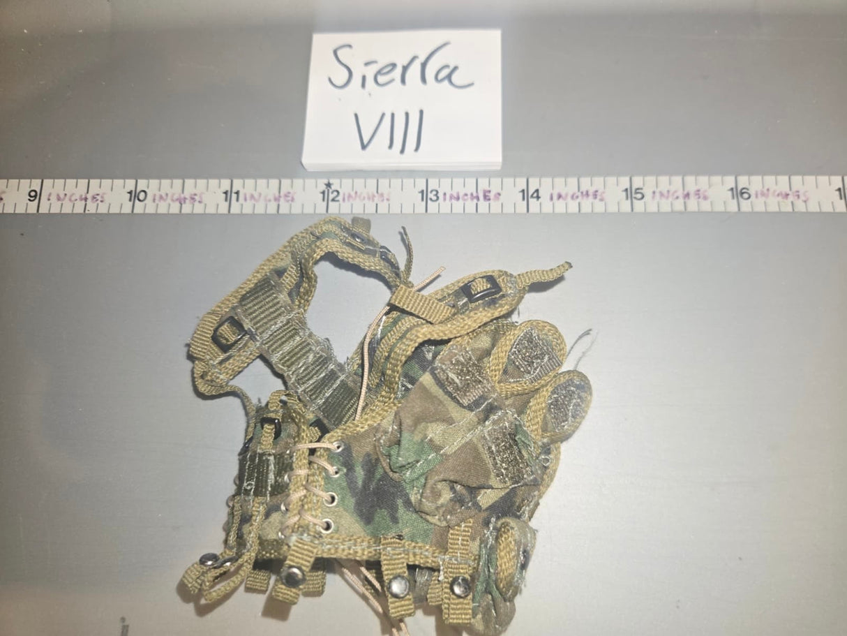 1/6 Modern Era Woodland Load Bearing Vest