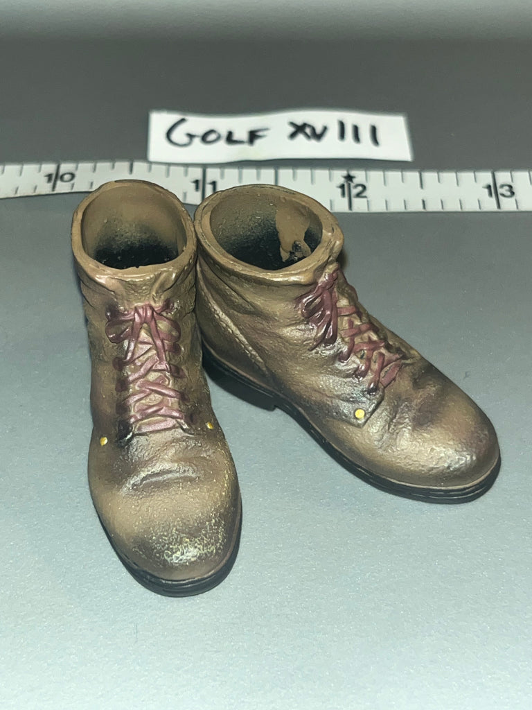 1/6 Scale WWII US Boondocker Boots