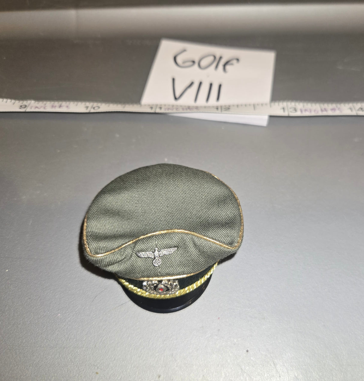 1/6 Scale WWII German Officer Hat - DID