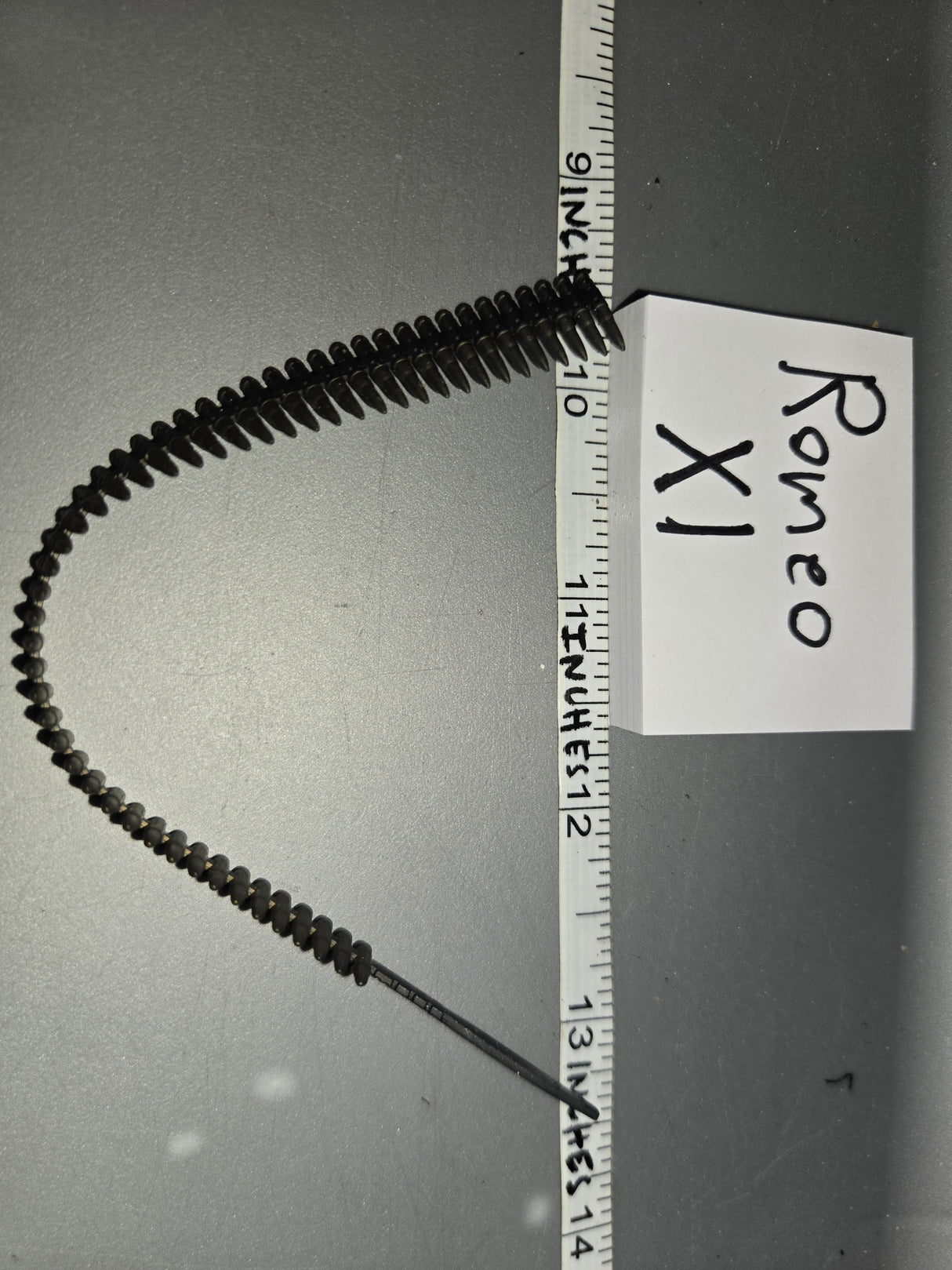 1:6 WWII German Machine Gun Ammunition Belt