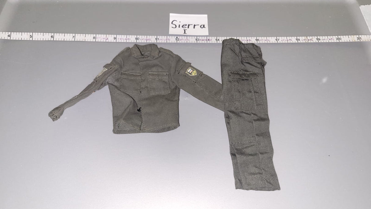 1/6 Scale Modern Era Grey BDU Uniform