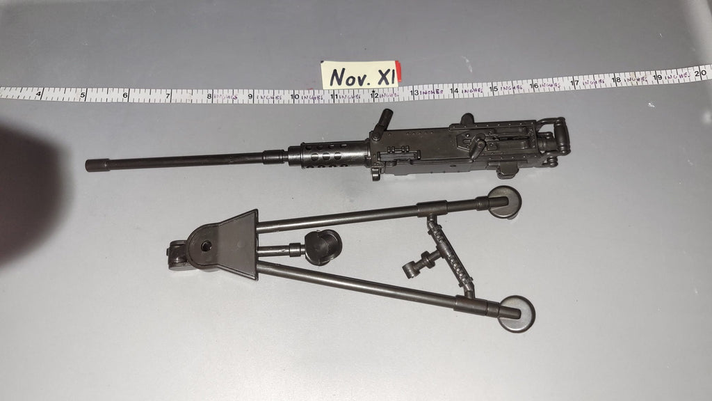 1:6 WWII US .50 Caliber Machine Gun and Tripod Set