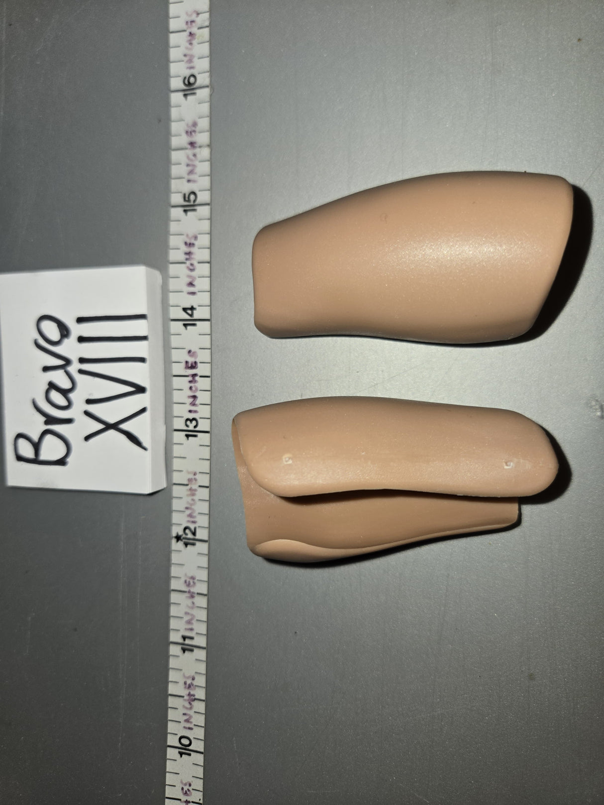 1:6 Scale Modern Era Thigh Extension - Nude Figure