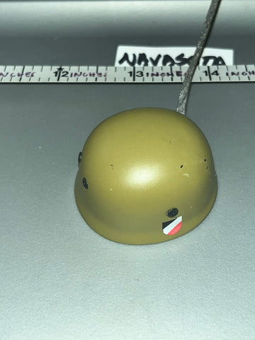 1:6 Scale WWII German Fallschirmjager  Helmet - Metal