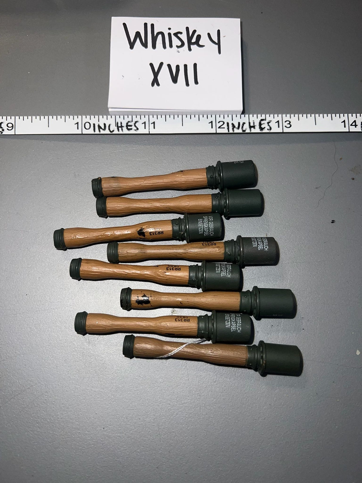 1/6 WWII German Grenade Lot