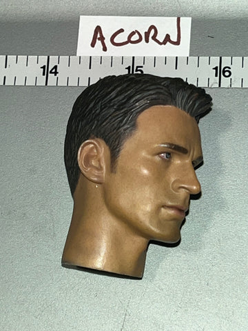 1/6 Scale Marvel Steve Rodgers Captain America Head Sculpt