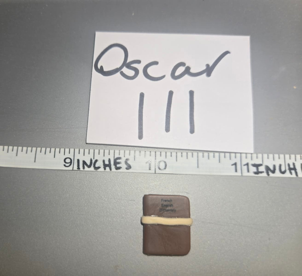 1/6 Scale WWII US French to English Dictionary