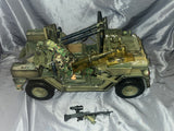 1/6 Scale Vietnam US Mutt M151 Navy Seal Panama Assault Vehicle
