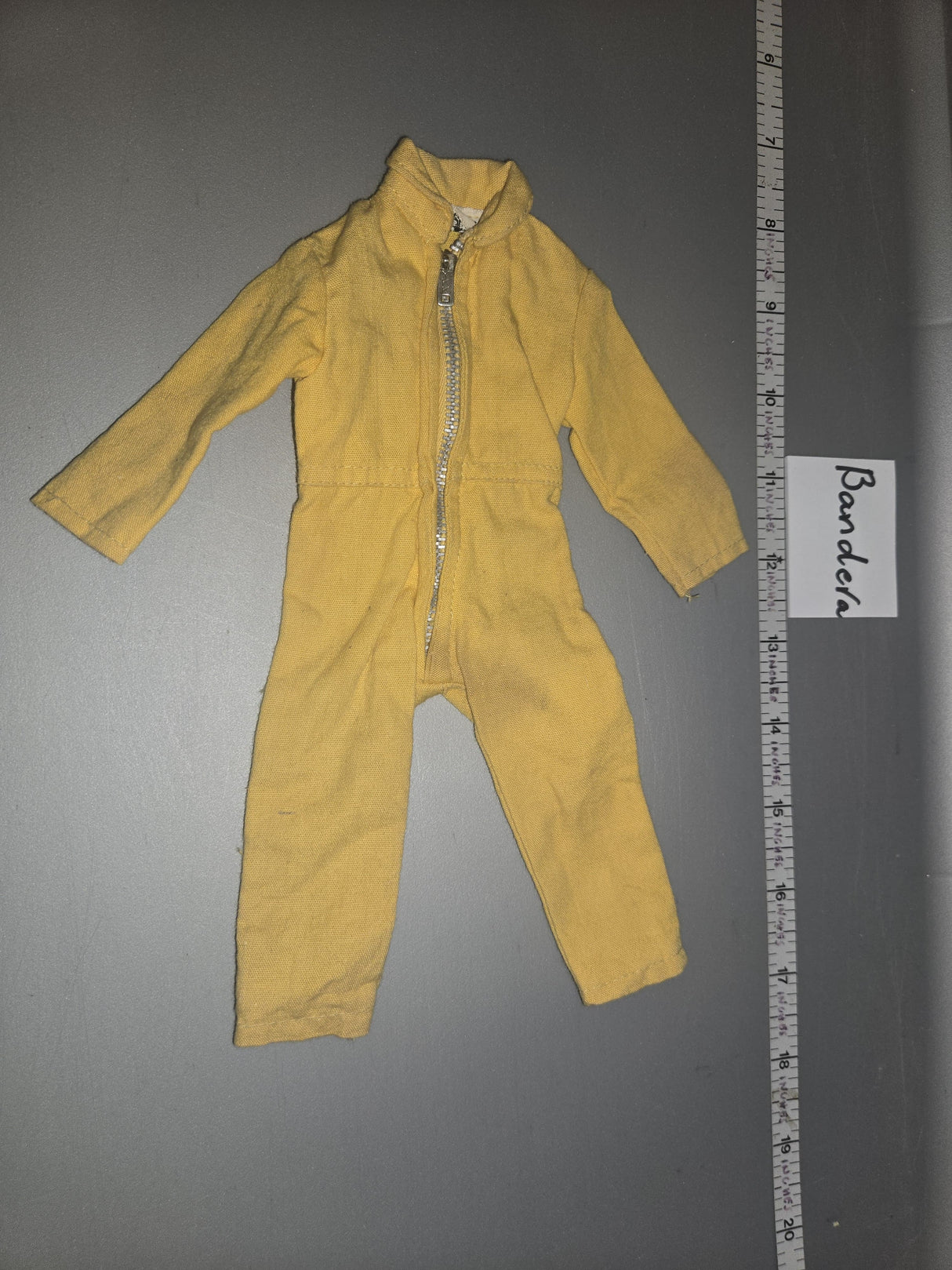 1/6 Scale Modern Era Yellow Coveralls