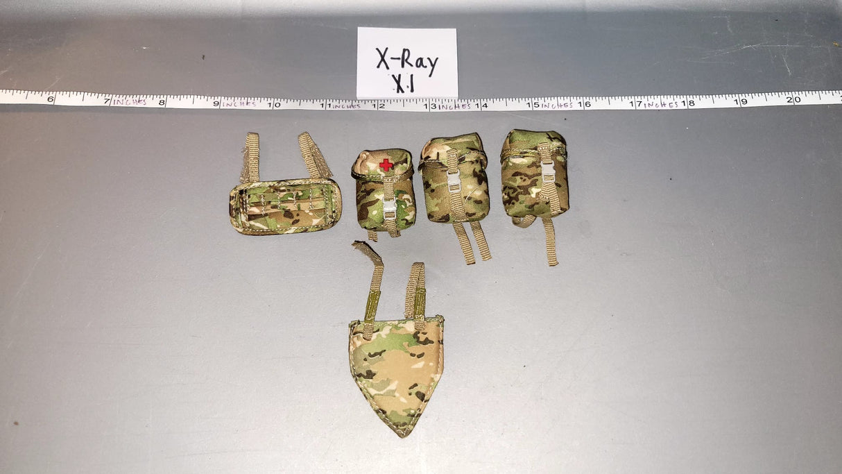 1/6 Scale Modern Era Pouch Lot